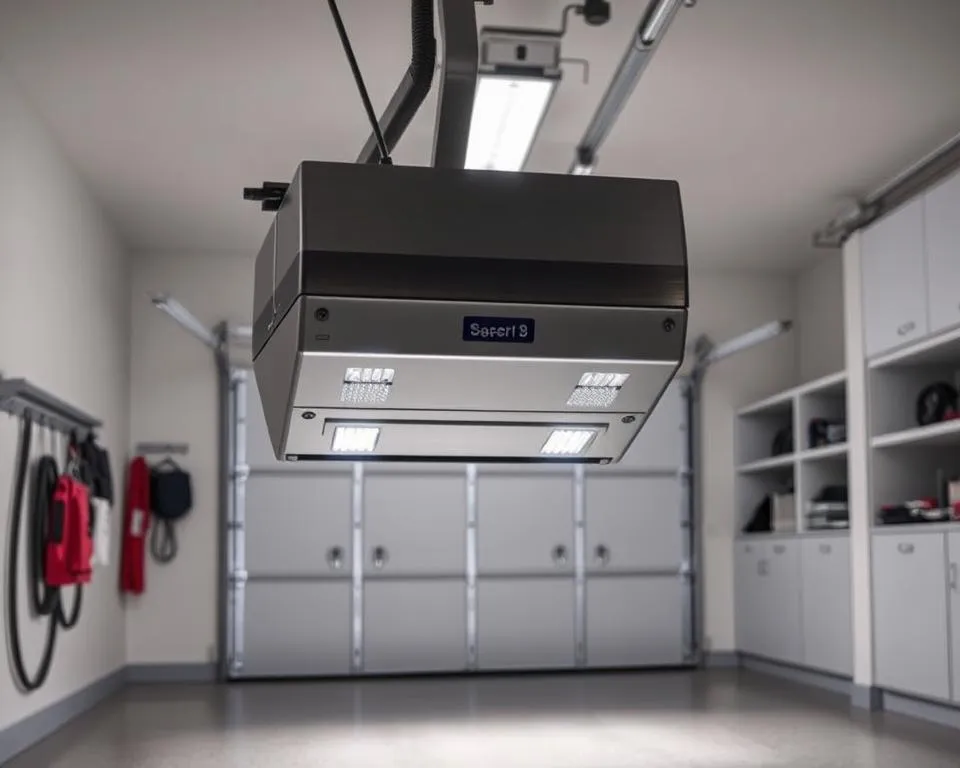 secure access garage door opener