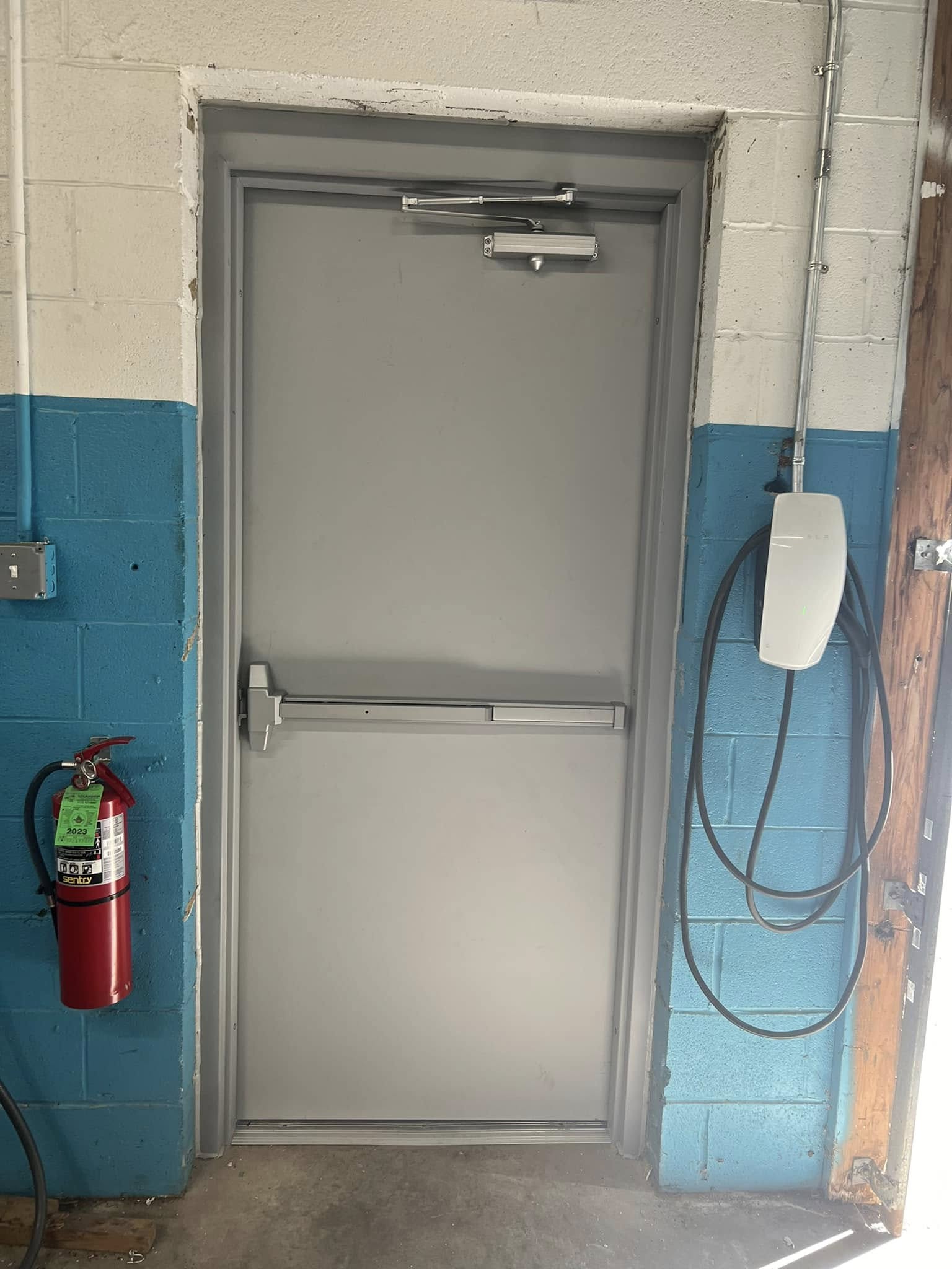 Commercial Man Door Installation